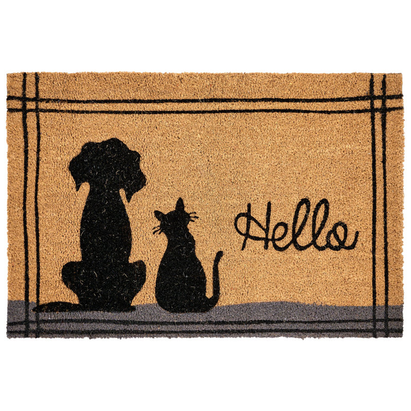 Non-Slip Animal Print Indoor / Outdoor Doormat