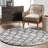 Bibb Geometric Ivory Area Rug-258303734