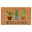 Tapis d'entrée antidérapant Jacoree Cactus Welcome-819116425