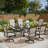 6 - Person Metal Patio Dining Set With Rectangular Table
