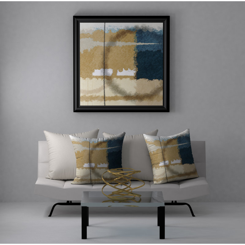 Reversible Throw Pillow, 24" x 24"