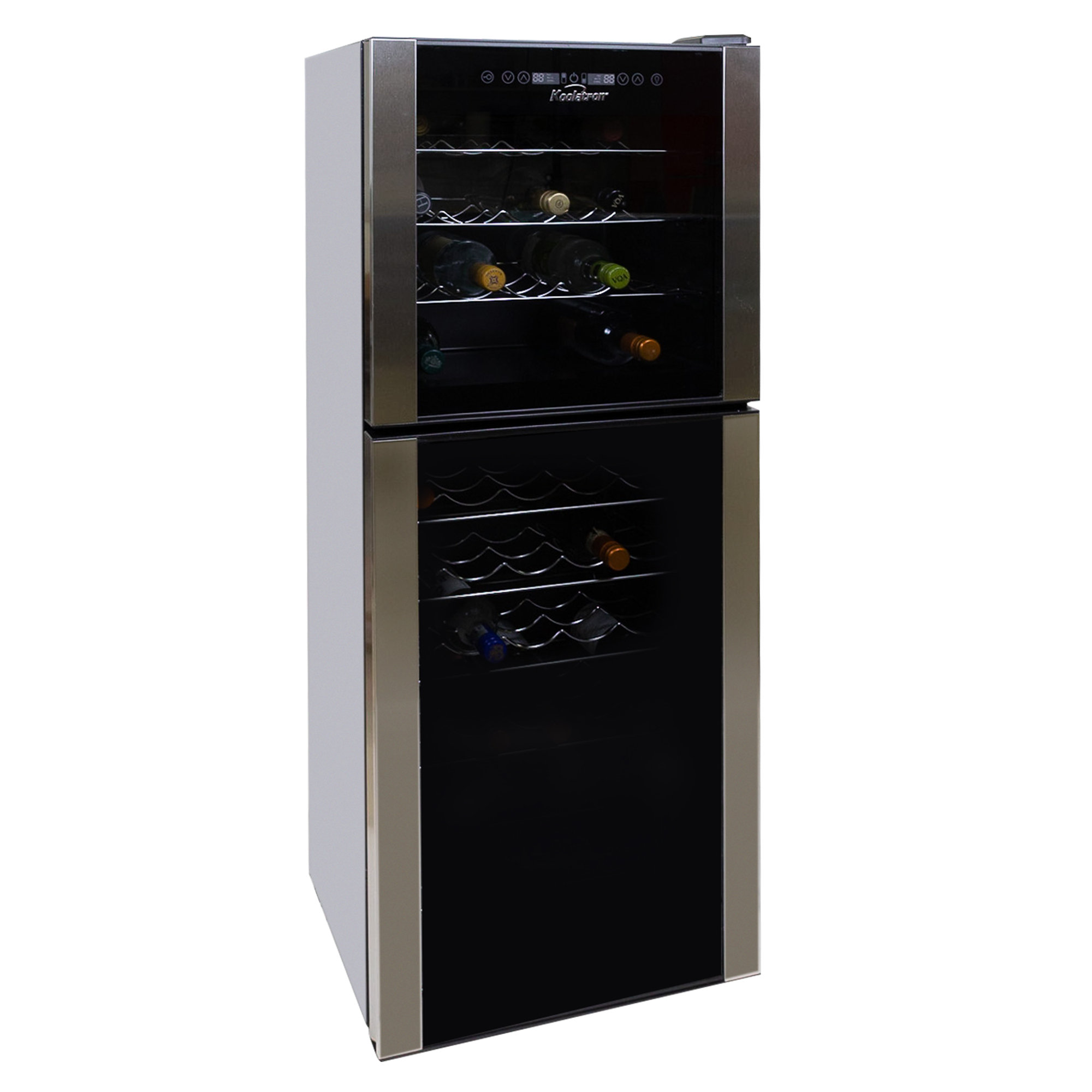 ge 29 bottle dual zone wine cooler