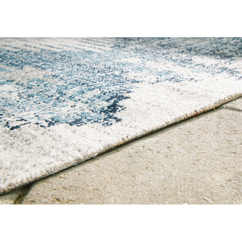 Latvia Oriental Indoor / Outdoor Rug, Rectangle 8' x 10'