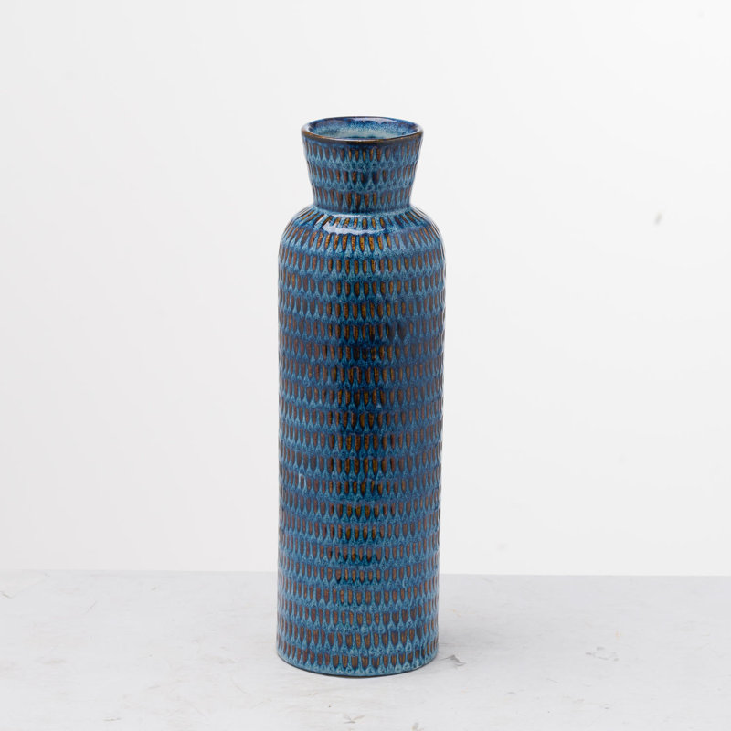 Gatsas Handmade Ceramic / Porcelain Decorative Urns & Jars, 38cm H x 11cm W x 11cm D