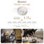 Flower Embossed Pattern Anti-skid Stoneware Dog Bowl-116384228