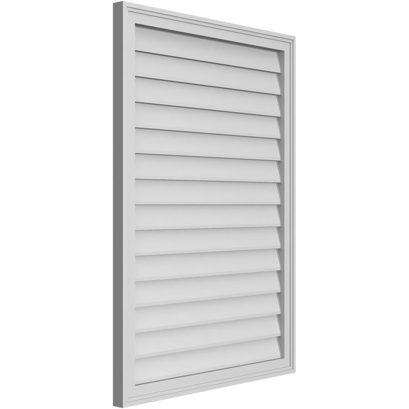 Cadre en brique, brun clair apprêté, H 42 po x l 30 po x P 1,5 po
