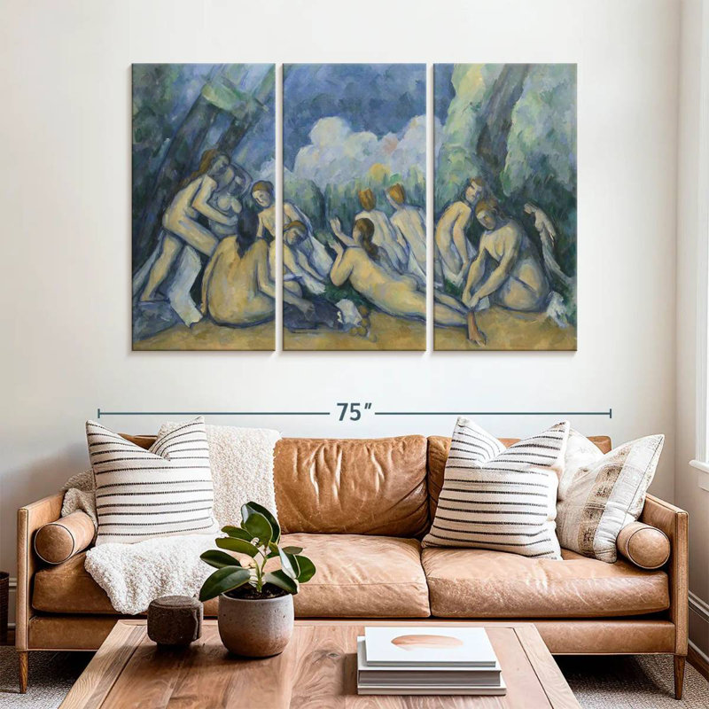 Leisha Bathers Les Grandes Baigneuses, 42" H x 65" W