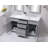 Closter 60'' Double Bathroom Vanity with Stone Top-1519525899