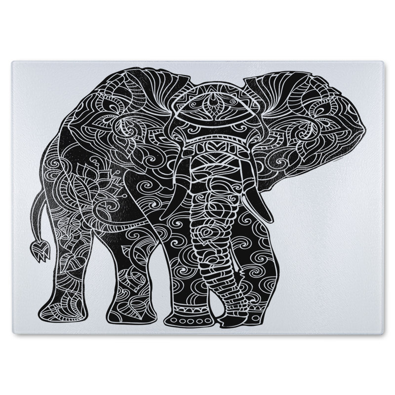 Glass Cutting Board, 40cm L x 28cm W