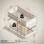 Lit superposé simple en bois massif Bustillo-876021063