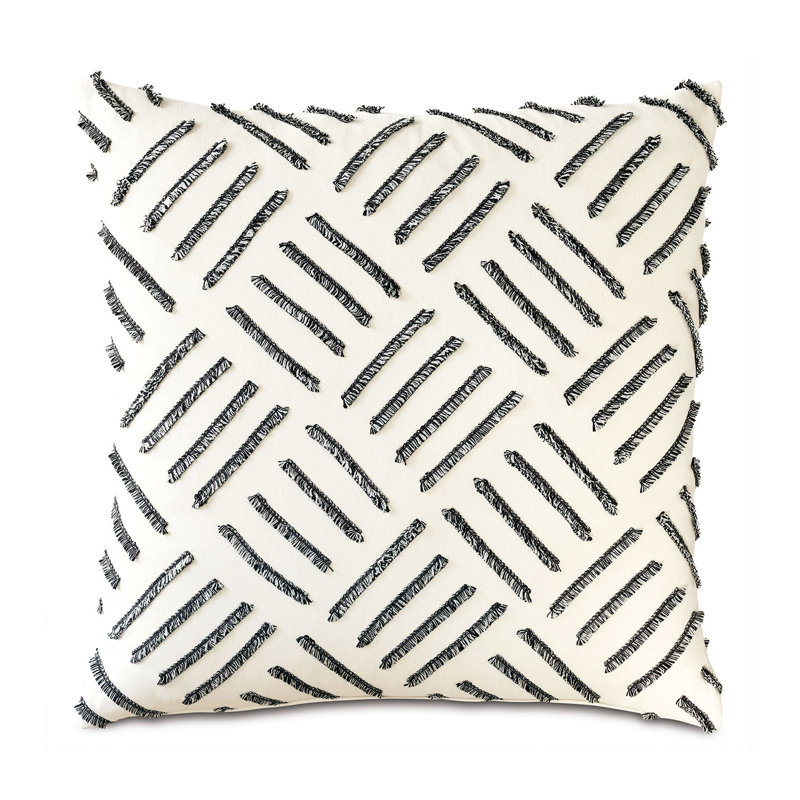 Medara Eyelash Square Sham, Polyester