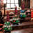 Dulcet 28"H Polyresin Christmas Tree Gnome Decoration With Color Changing Led Lights-16363503
