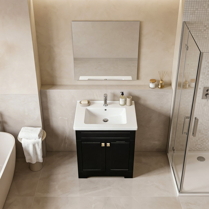 Meuble-lavabo simple l 24 po x H 33,5 po Trenta