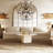 Modern Round Stone Coffee Table