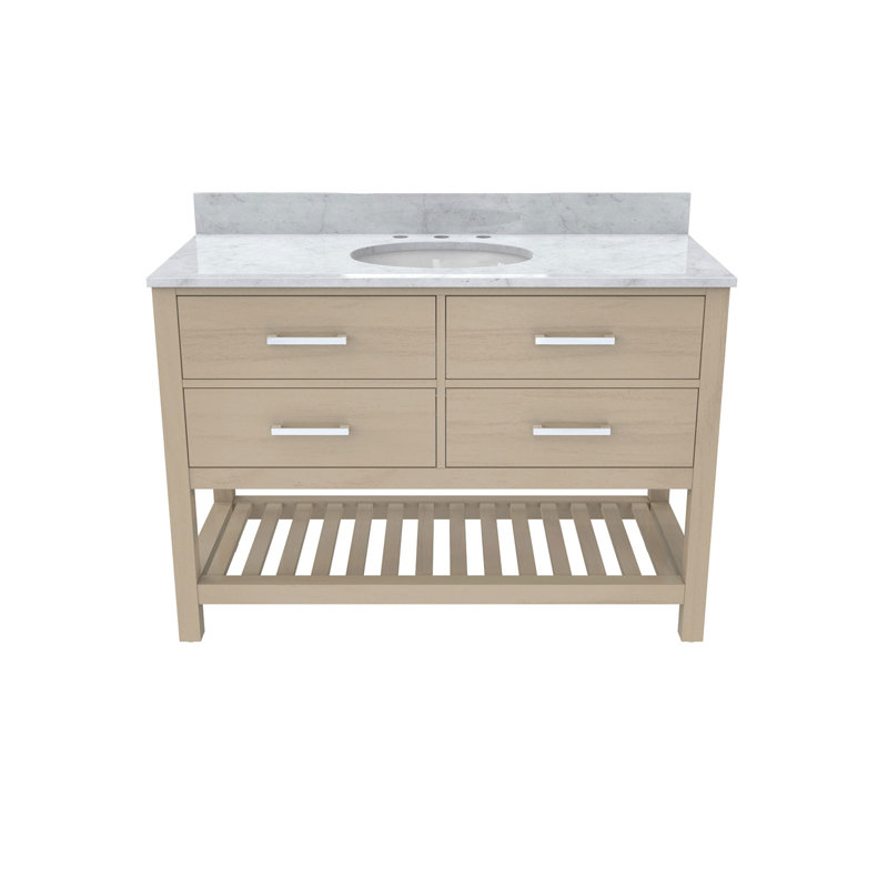 48" Single Bathroom Vanity Set, Light Sage