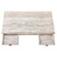 Bureau en taupe stratifié avec base en métal noir et tiroir pour ordinateur portable pour petits espaces, fabrication beige