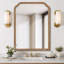 Miroir mural en bois massif pour salle de bain ou chambre à coucher-101482554-91833627