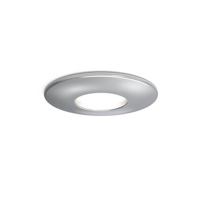  Fire-Rated Indoor Downlight (Chrome) GU10 LED Spotlight with IP65 Rating