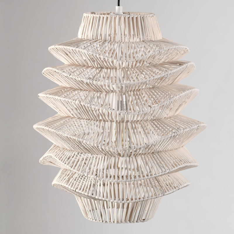 Barlow 1 - Light Black Single Pendant, White