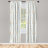 Microfiber Arrow Semi-Sheer Rod Pocket Curtain Panels-61941833-61298337