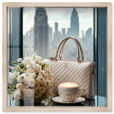 «Glam by the Window», reproduction d'ombre à la mode de New York par Art Remedy