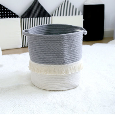 Fabric Laundry Basket with Handles