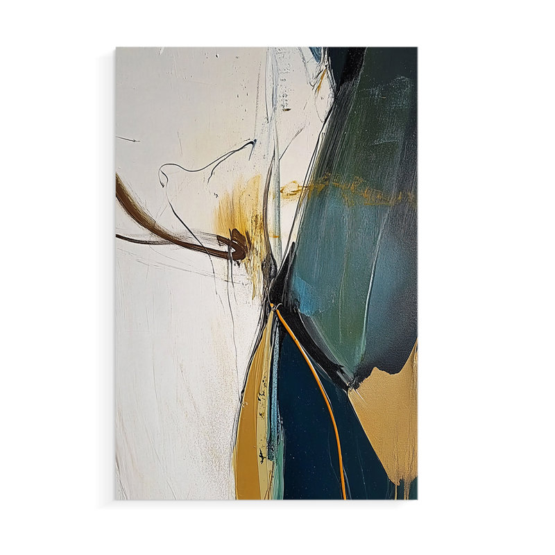 Série ABSTRACT DCXII - Impression sur toile seulement - NON CADRE, H 60 po x l 40 po