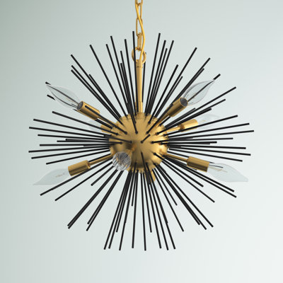 Lustre sphérique spoutnik 8 lumières à intensité variable Sumler