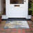 Machine Washable Indoor/Outdoor Xhevrie Navy Rug-1500820687
