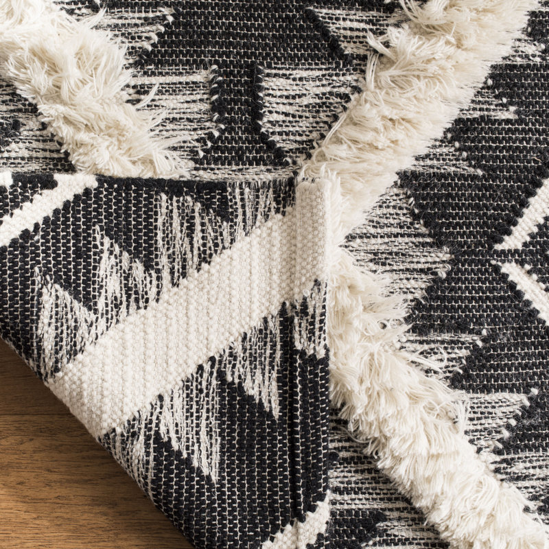 Jeffreys Geometric Hand Woven 183cm X 274cm Area Rug