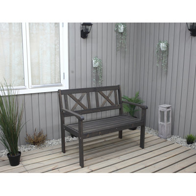 Gartenbank Nystead aus Massivholz