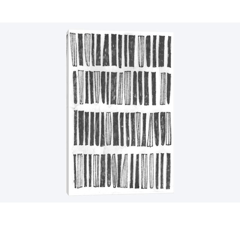 « symbol d’impression iv », reproduction sur toile tendue, H 18 po x l 12 po x P 1,5 po, Toile tendue, Pas de tapis