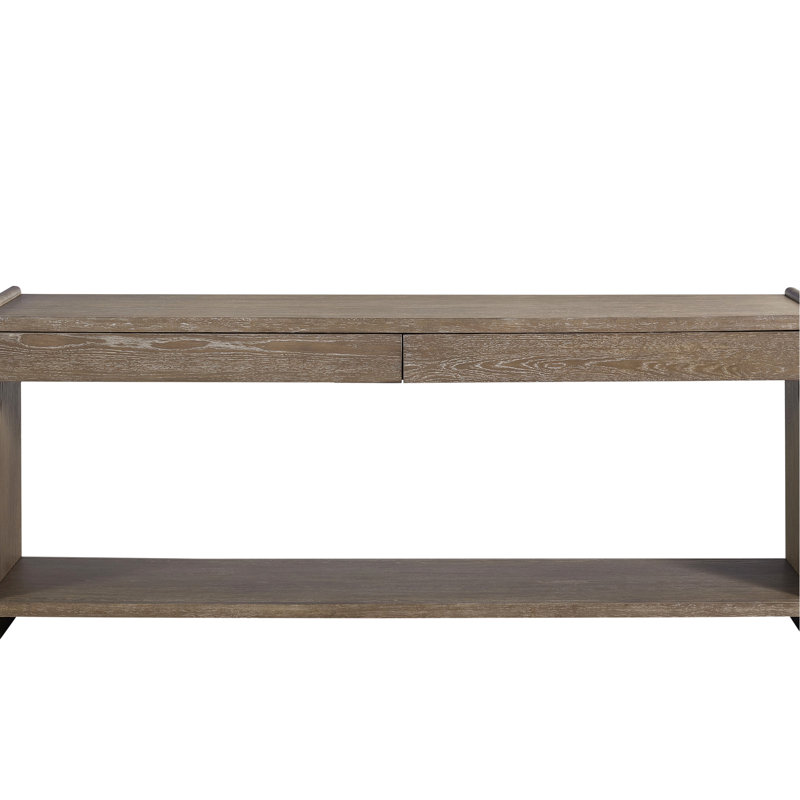 Grand lit à panneau à 2 tiroirs blanc vieilli, plateforme compatible avec la mousse à mémoire de forme, finition en bois rustique, mouvement à fermeture douce, idéal pour un lit de chambre à coucher en blanc, aspect, fonctionnalité et décoration