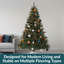 7' Unlit Artificial Fir Christmas Tree-984098104