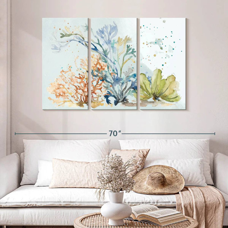 Brampt Under The Sea Plants, 32" H x 50" W
