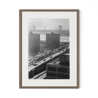 Brooklyn Bridge Print by Barbara Alper
