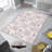 Stylish Woven Carpet, 4 x 6 Feet, 100% Polyester | Antibacterial, 3D Digital Printing, Non-Slip PVC Felt Dot Underside | Machine Washable, 0.4 in Pile Height, Perfect for Living Room & Bedroom Decor-2117633957