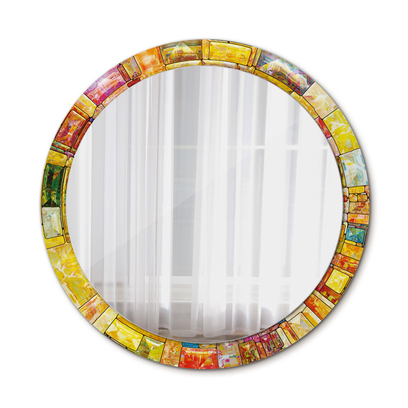 Huldar Glass Flat Wall Mirror