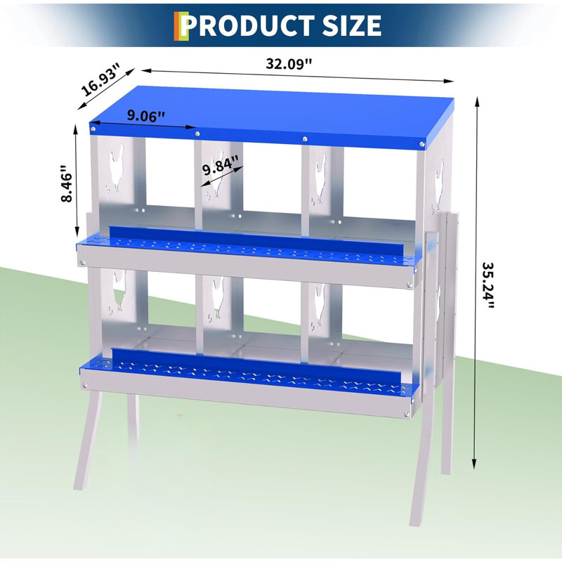 Nesting Boxes, Blue