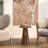 13.6'' Round End Table,side Table With Fluted Pedestal Base-1110293161