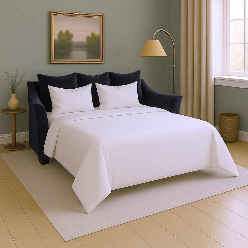 Layla Queen Sleeper by Stacy Garcia Home X Edgecombe Furniture, Renley Midnight