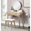 Ensemble de coiffeuse et tabouret en bois-853004281