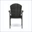 Chaise Adirondack en bois d'acacia avec conception à lattes traditionnelle-130116589