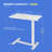 Modern Height-Adjustable C-Type Mobile End Table, Couch Flipped Side Table-489532377
