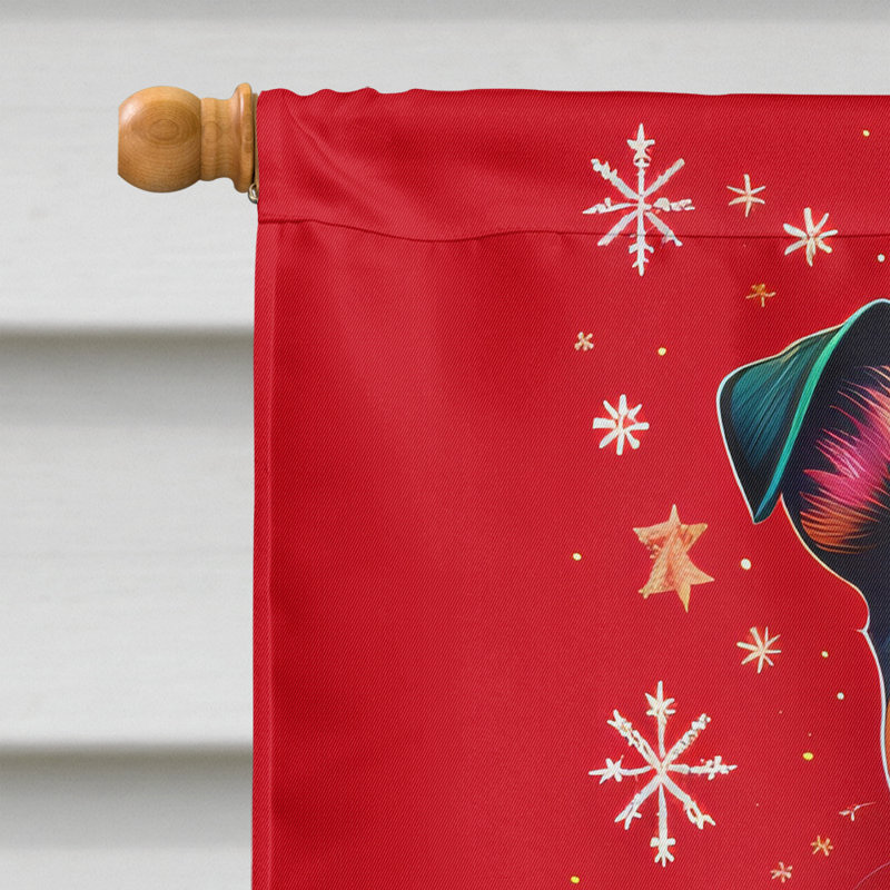 Drapeau de maison en polyester à 2 côtés 40 x 28 po