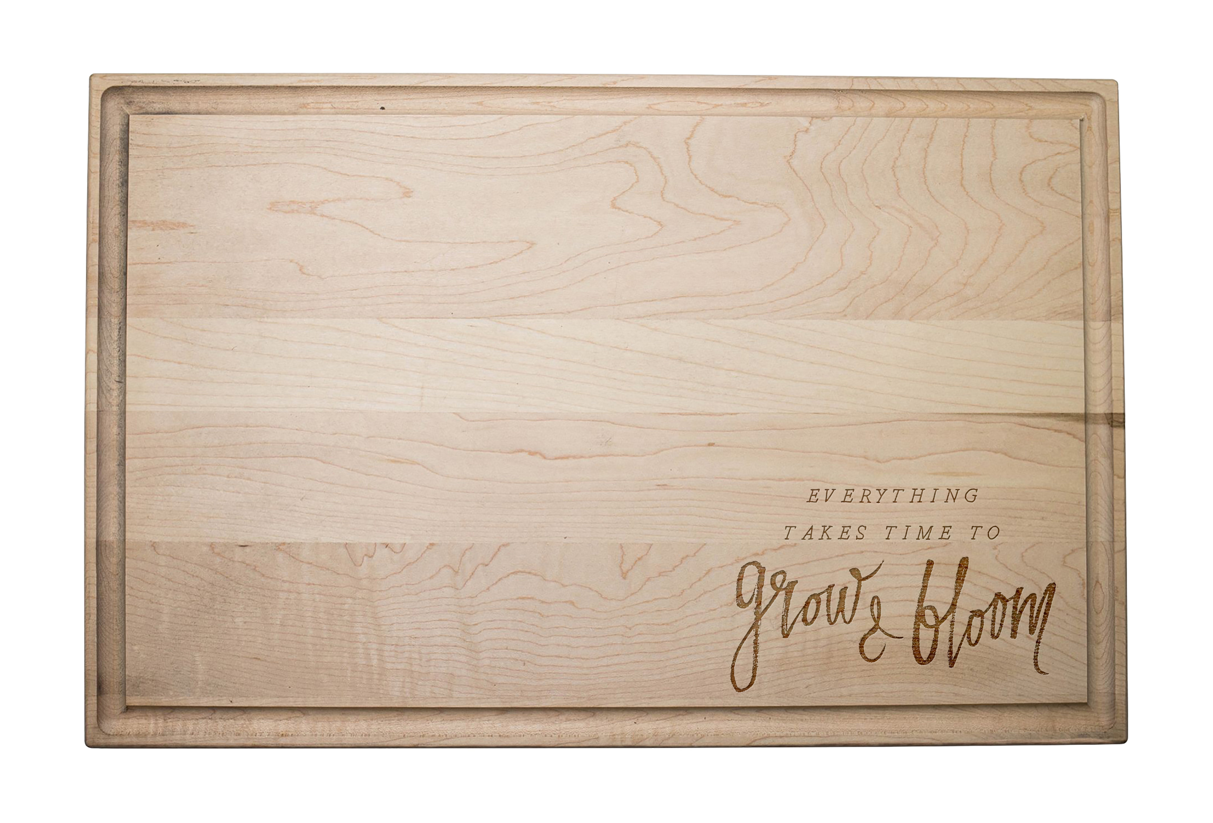 Designs Direct Creative Group Grow And Bloom Cutting Board | Wayfair