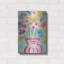"Vase rouge de fleurs" par Linda Woods-1442838655