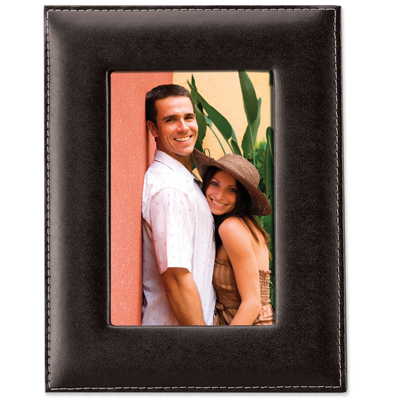 Matte Picture Frame, 4" x 6", Black