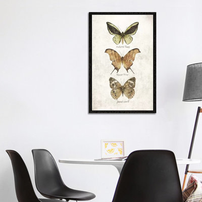 Butterflies IV by Mike Koubou - Print on Canvas
