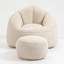 Fauteuil demi-tonneau avec repose-pieds 37,4 po Eryn-1946170077